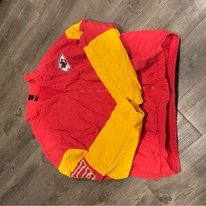 Red and Yellow NFL Kansas City Jacket